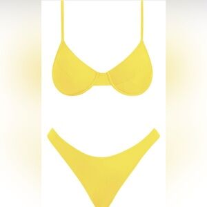 Yellow Bikini Set
